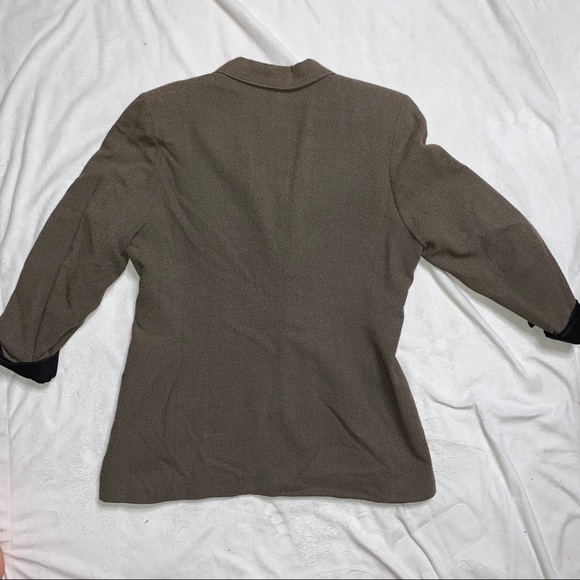 Vintage Greenish Brown Blazer - Picture 4 of 4